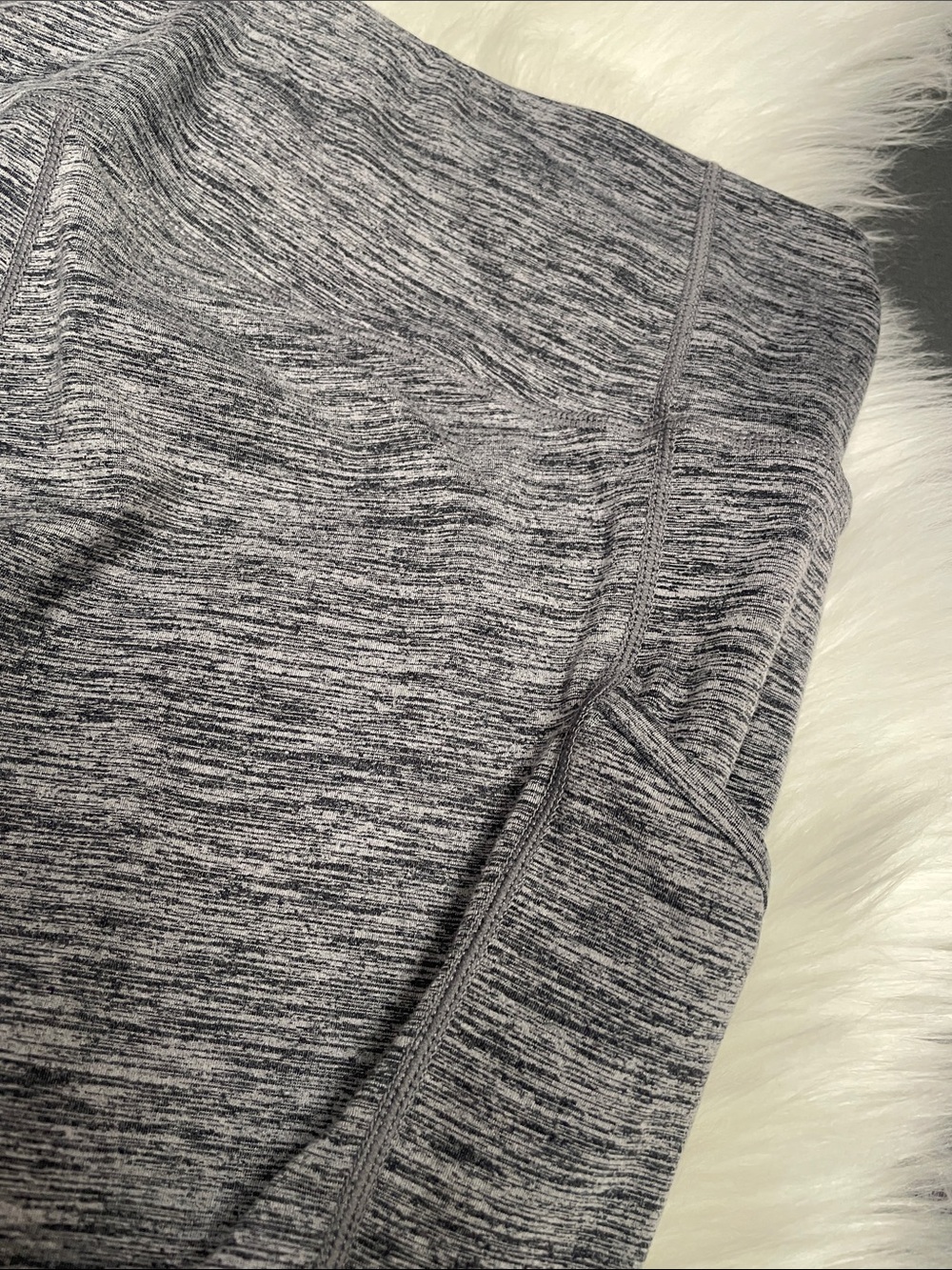 torrid Heathered Charcoal Bike Shorts L49 - Picture 8 of 11